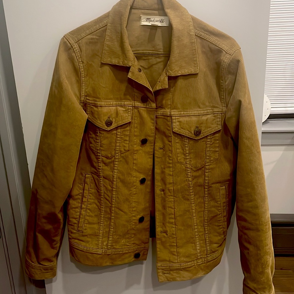 MADEWELL MENS Limited Release Cord Trucker Jacket